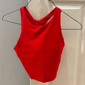 Size small red Athleta halter tank!